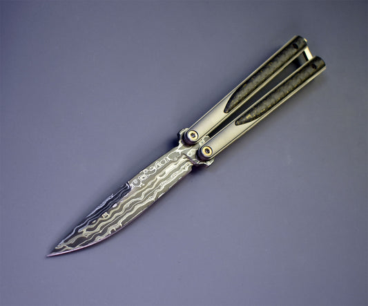 B-Hawk - Vegas Forge Virus - Gold Weave CF -  Elite EDC